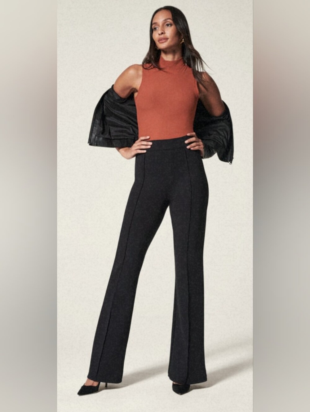 Spanx Perfect High Rise Flare Pants - Tall